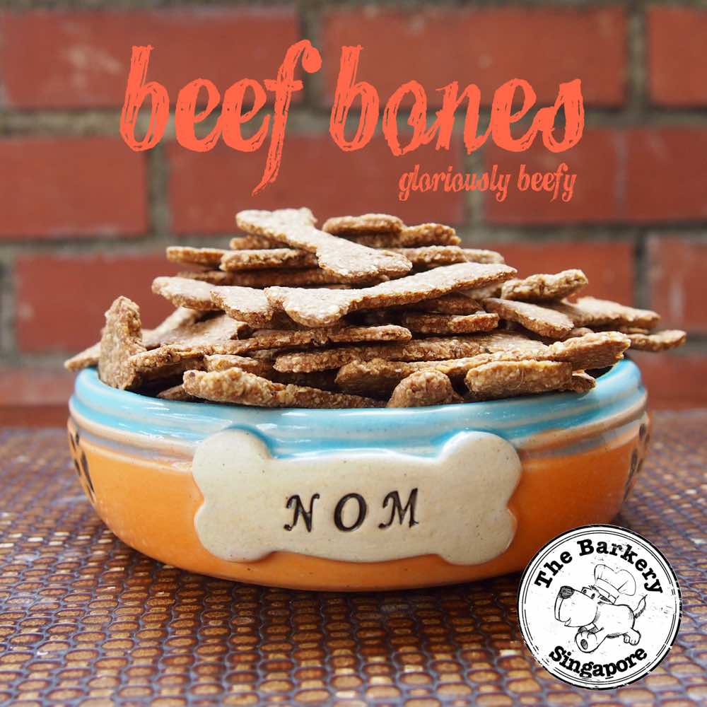 The Barkery Beef Bones Dog Biscuits