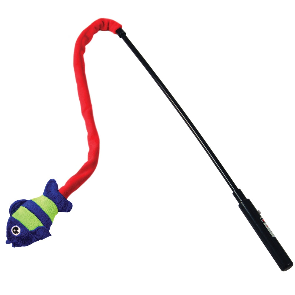 '40% OFF': Kong Laser Teaser Wand Cat Toy (Assorted Characters)