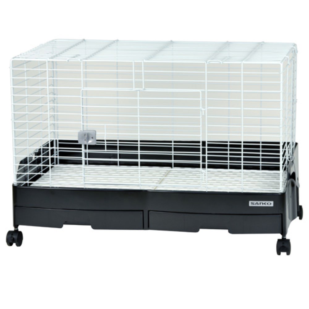 Wild Sanko Easy Home Rabbit Cage With Dual Pull Out Tray - Kohepets