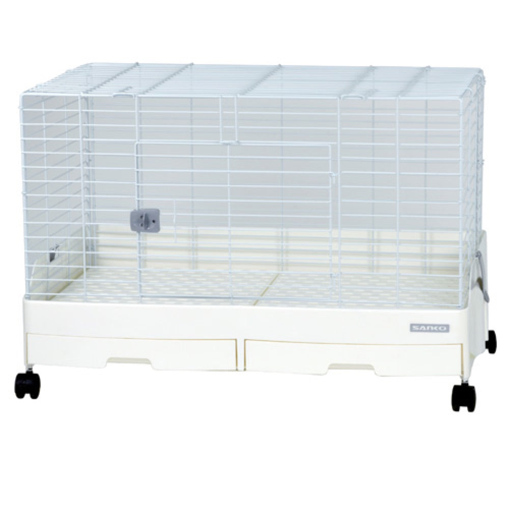 Wild Sanko Easy Home Rabbit Cage With Dual Pull Out Tray - Kohepets