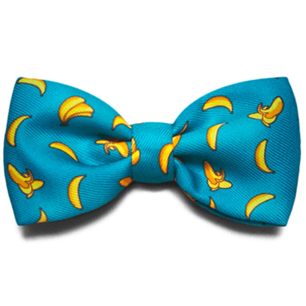 Zee.Dog Banana Shake Bow Tie
