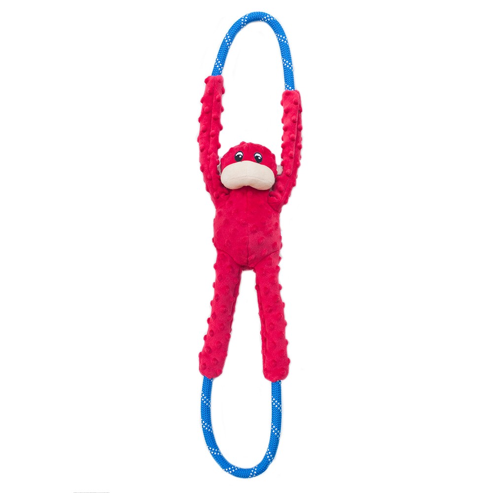 ZippyPaws Monkey RopeTugz Dog Toy - Kohepets